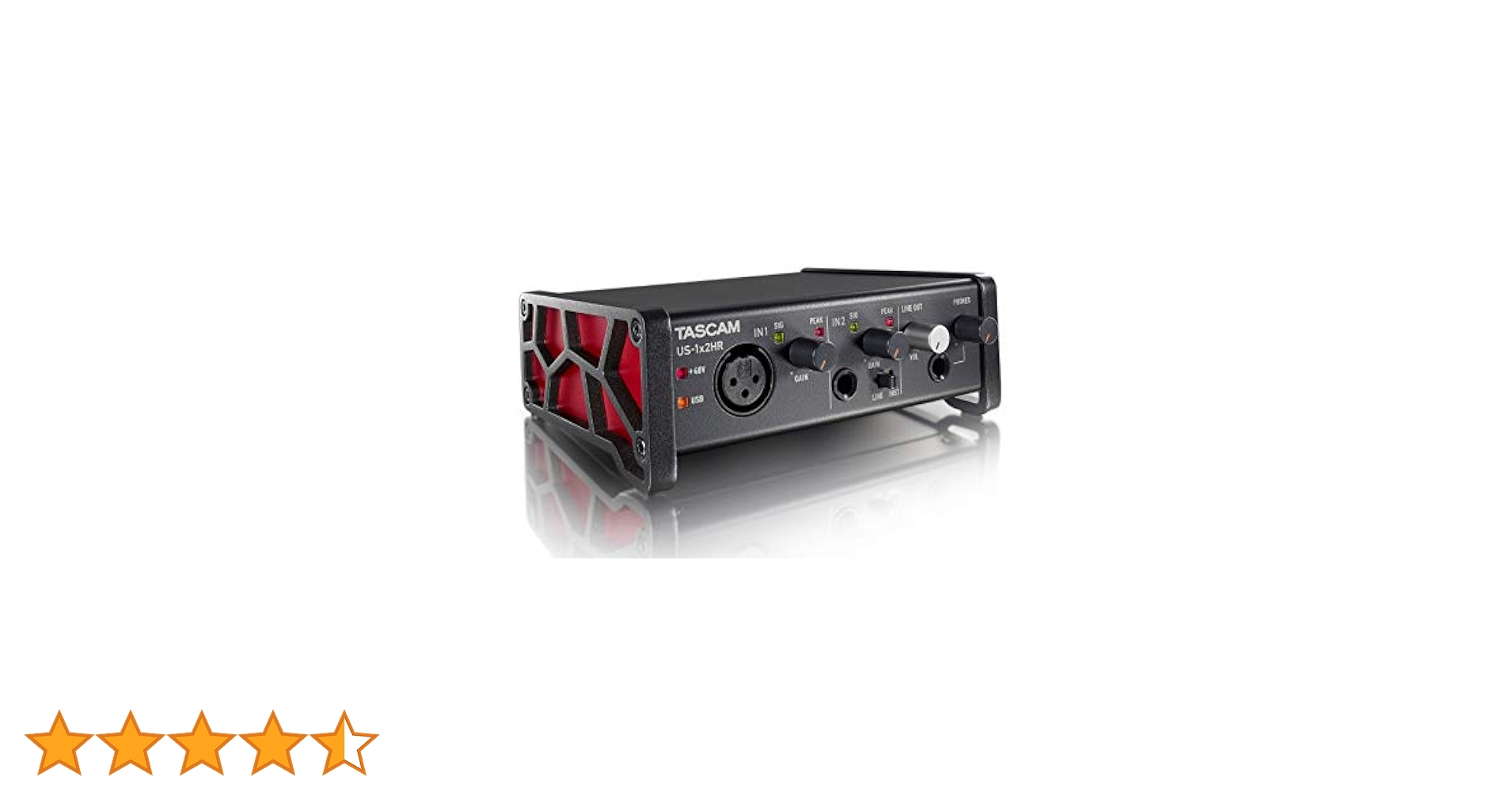 Amazon.co.jp: TASCAM(タスカム) US-1X2HR 1Mic, 2IN/2OUT 24bit